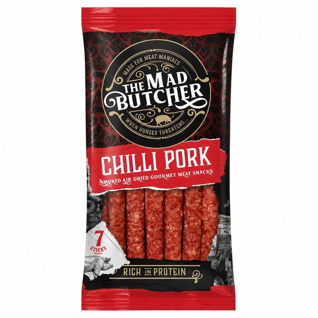 The Mad Butcher Chilli Pork 70g