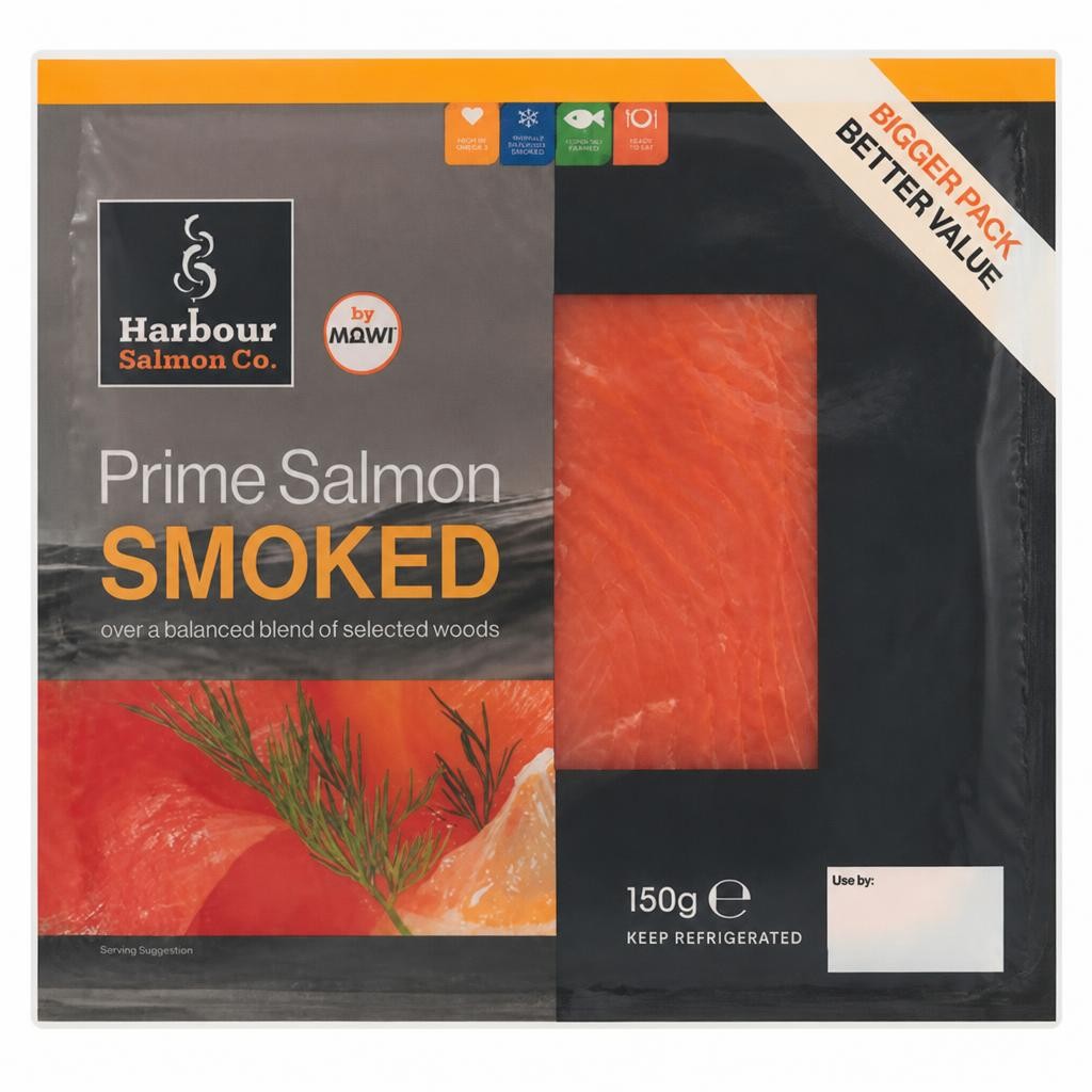 Harbour Salmon Co Prime Smoked Salmon 150g