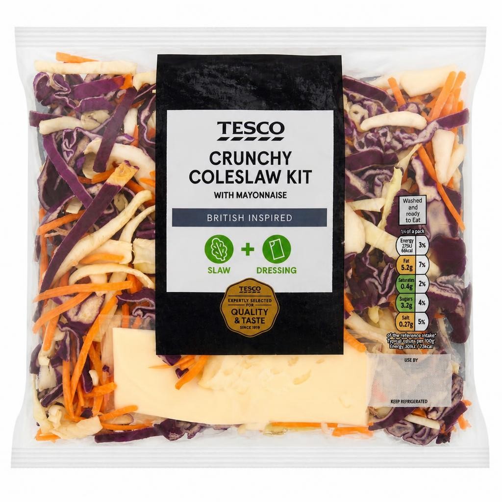 Tesco Crunchy Coleslaw Mix 300G