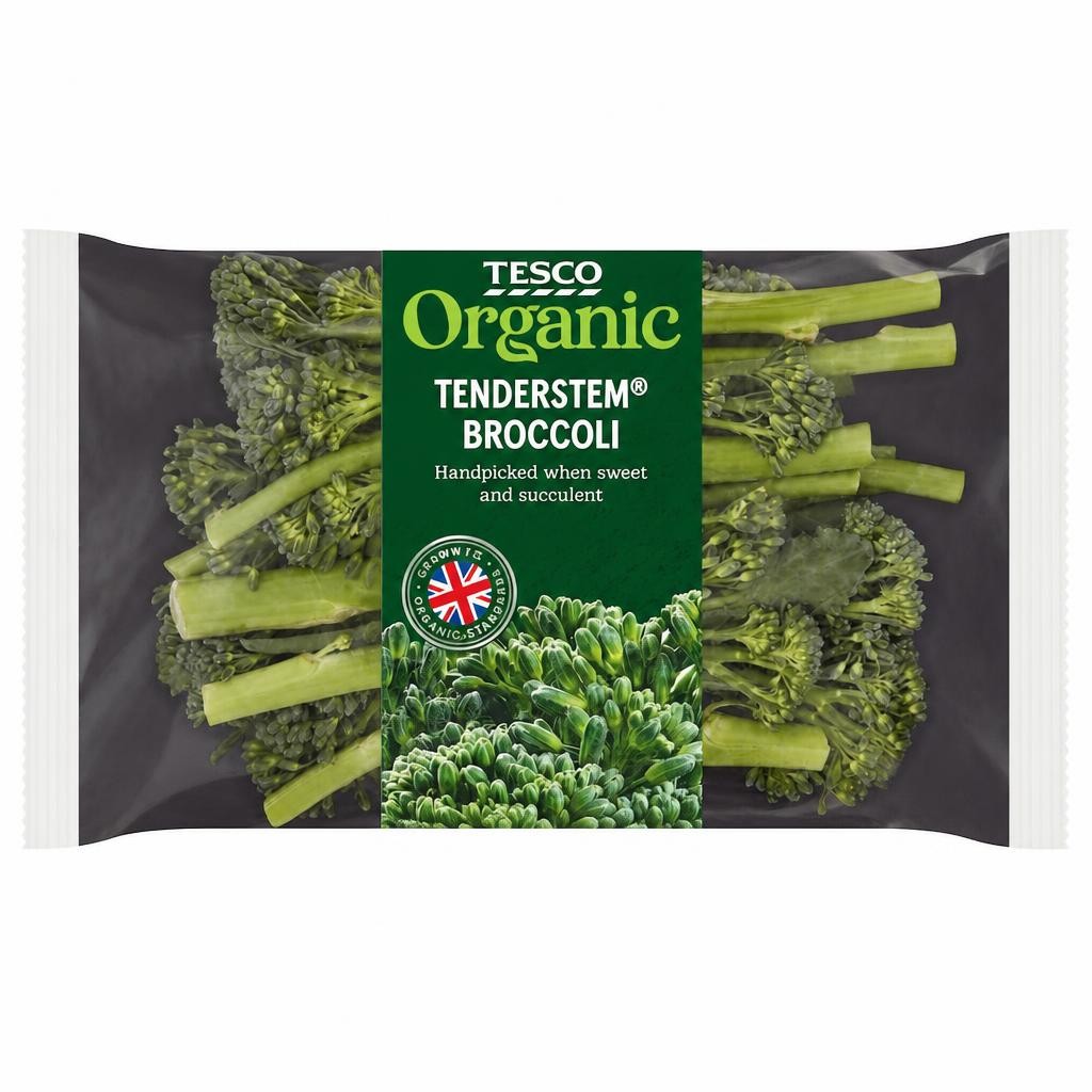 Tesco Organic Tenderstem Broccoli 200G