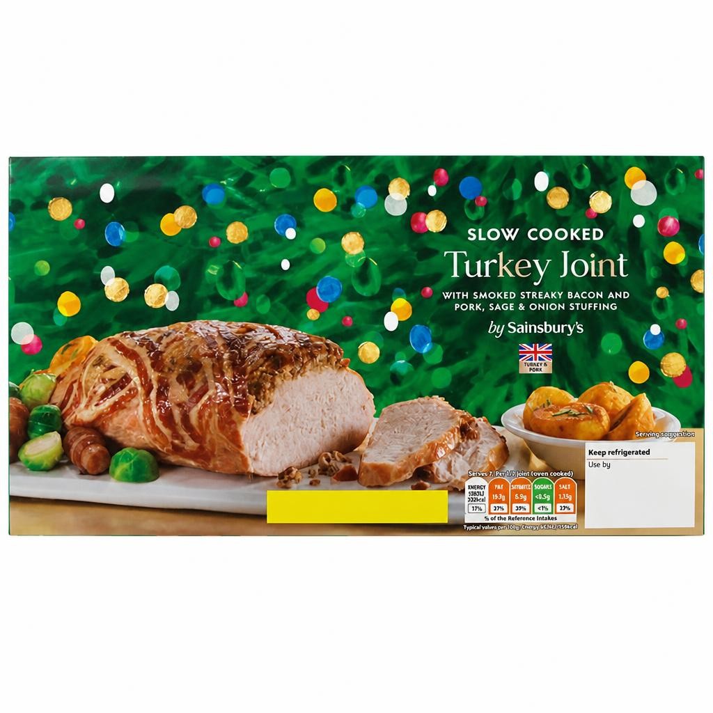 Sainsbury's Slow Cooked Turkey Joint 1.34kg