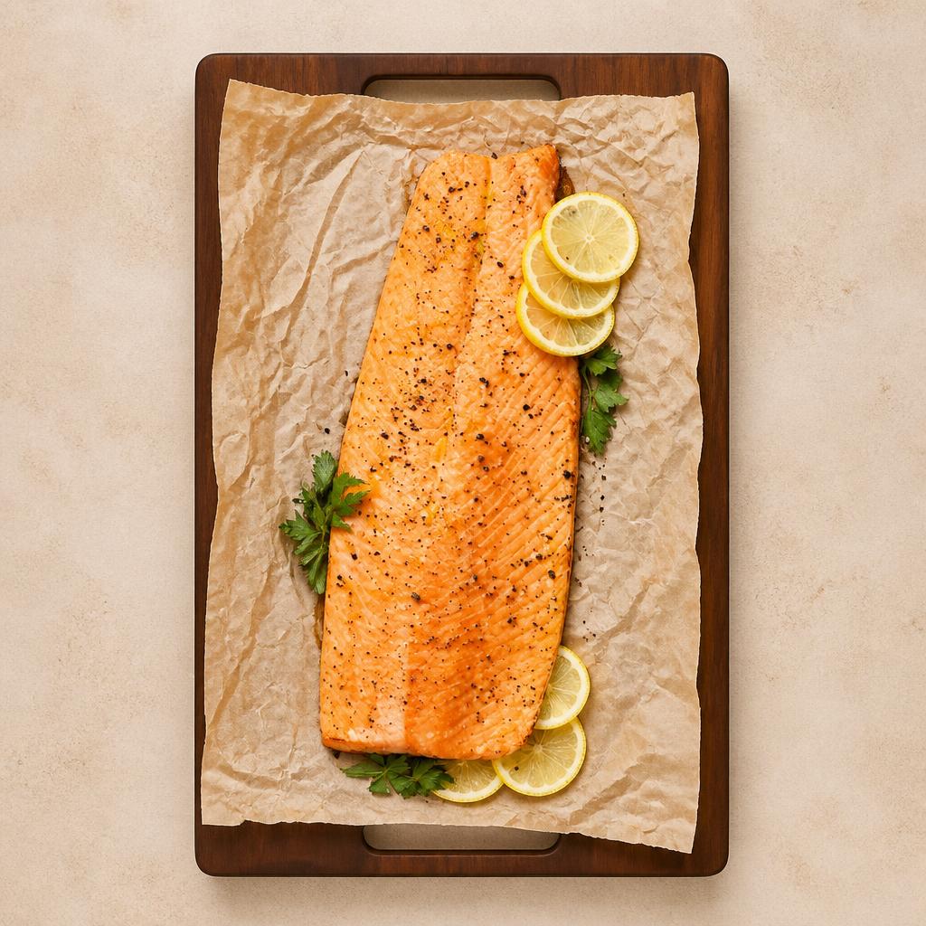 Sainsbury's Boneless Plain Side of Salmon 1kg