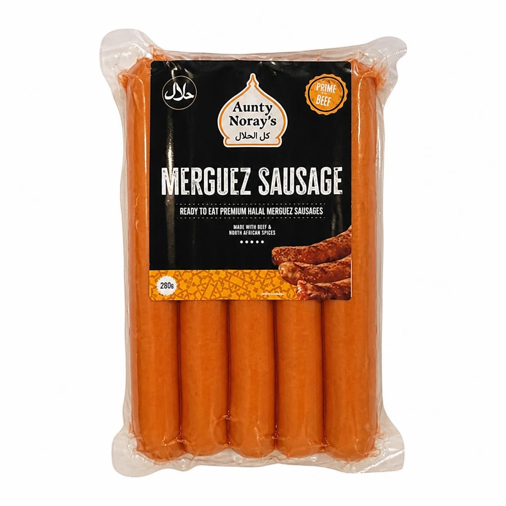 Aunty Noray's Merguez Sausages 280g