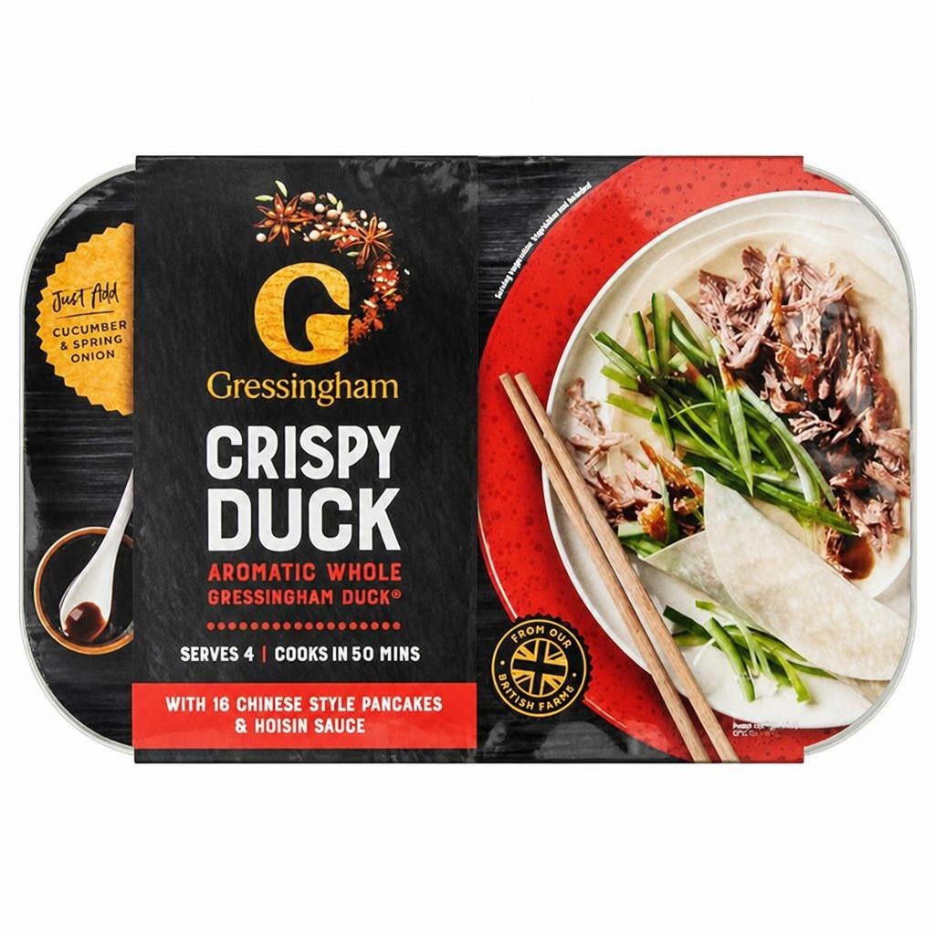 Gressingham Aromatic Whole Crispy Duck 1.2kg