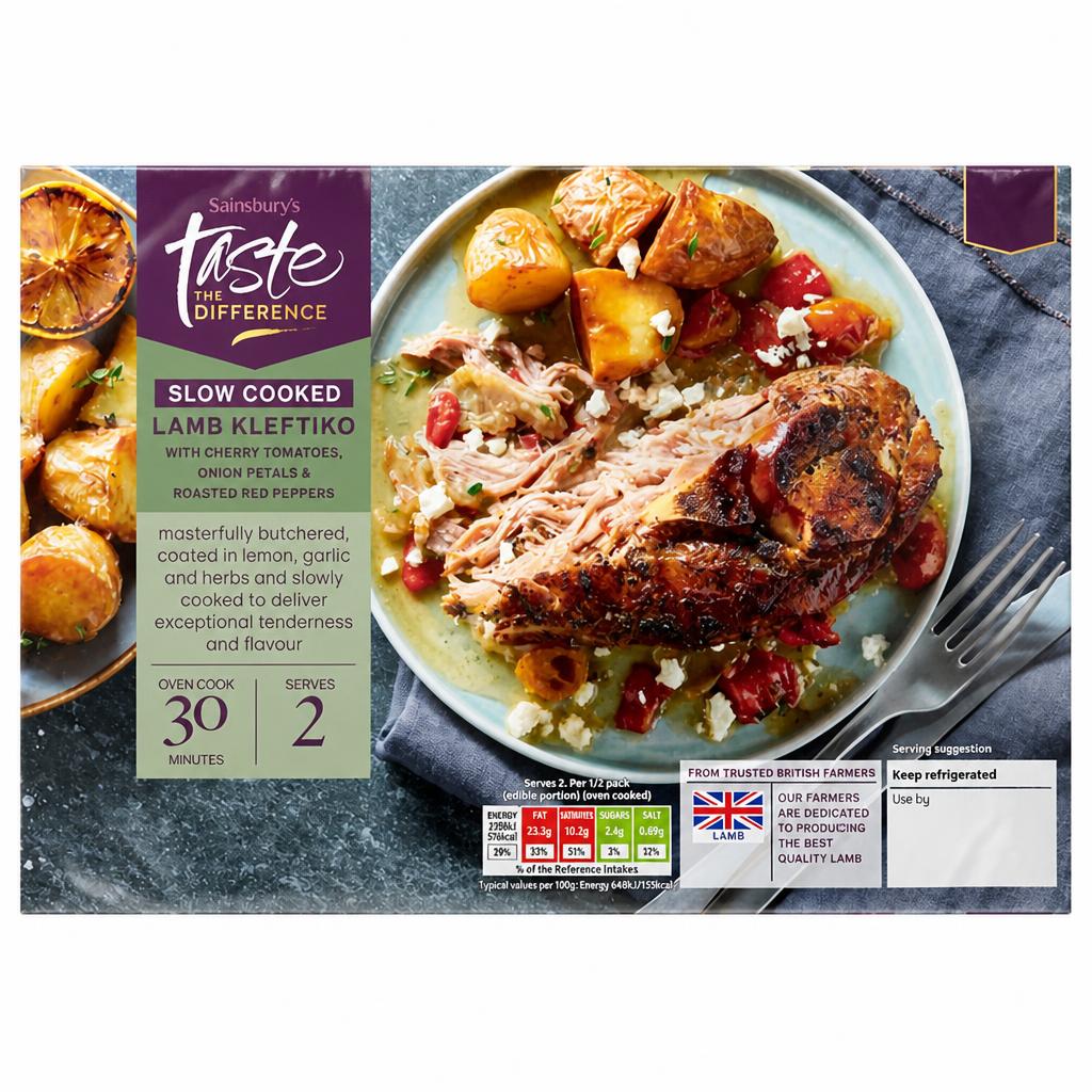 Sainsbury's Slow Cooked Lamb Kleftiko, Taste the Difference 620g