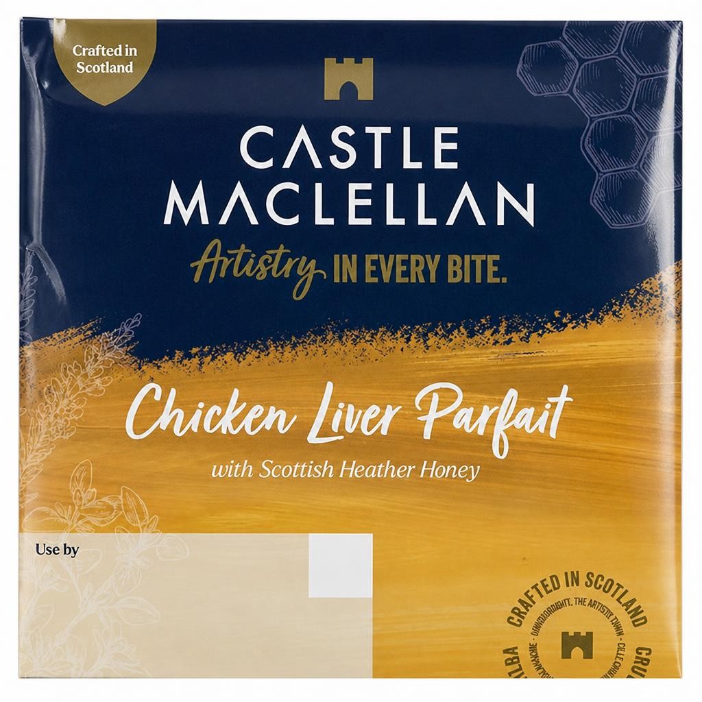 Castle MacLellan Chicken Liver Parfait with Scottish Heather Honey 100g