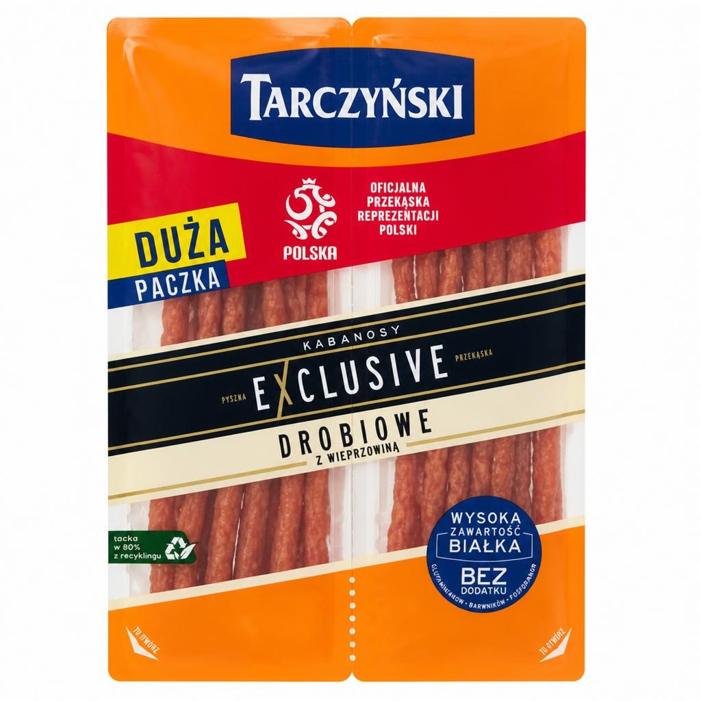 Tarczynski Poultry Kabanos Exclusive with Pork 2x125g