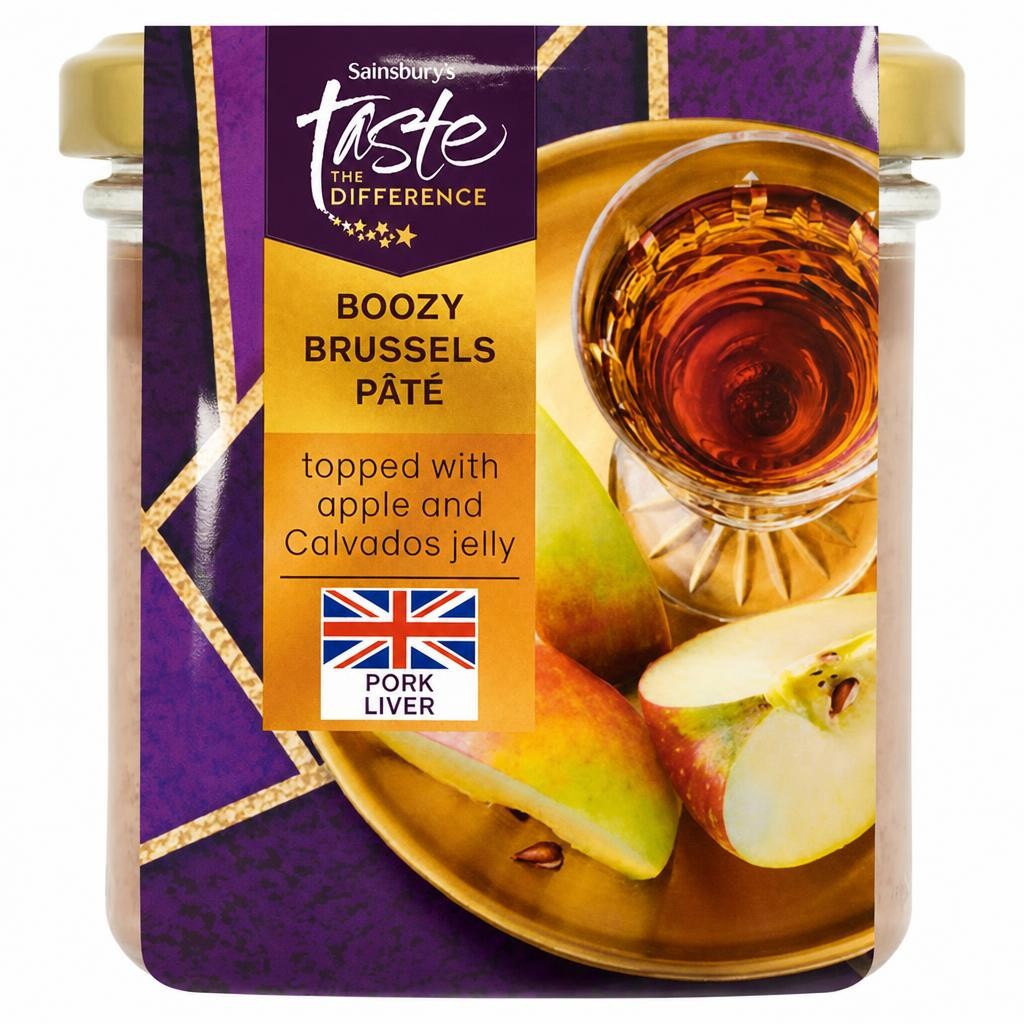 Sainsbury's Brussels Pate Kilner, Taste the Difference 125g