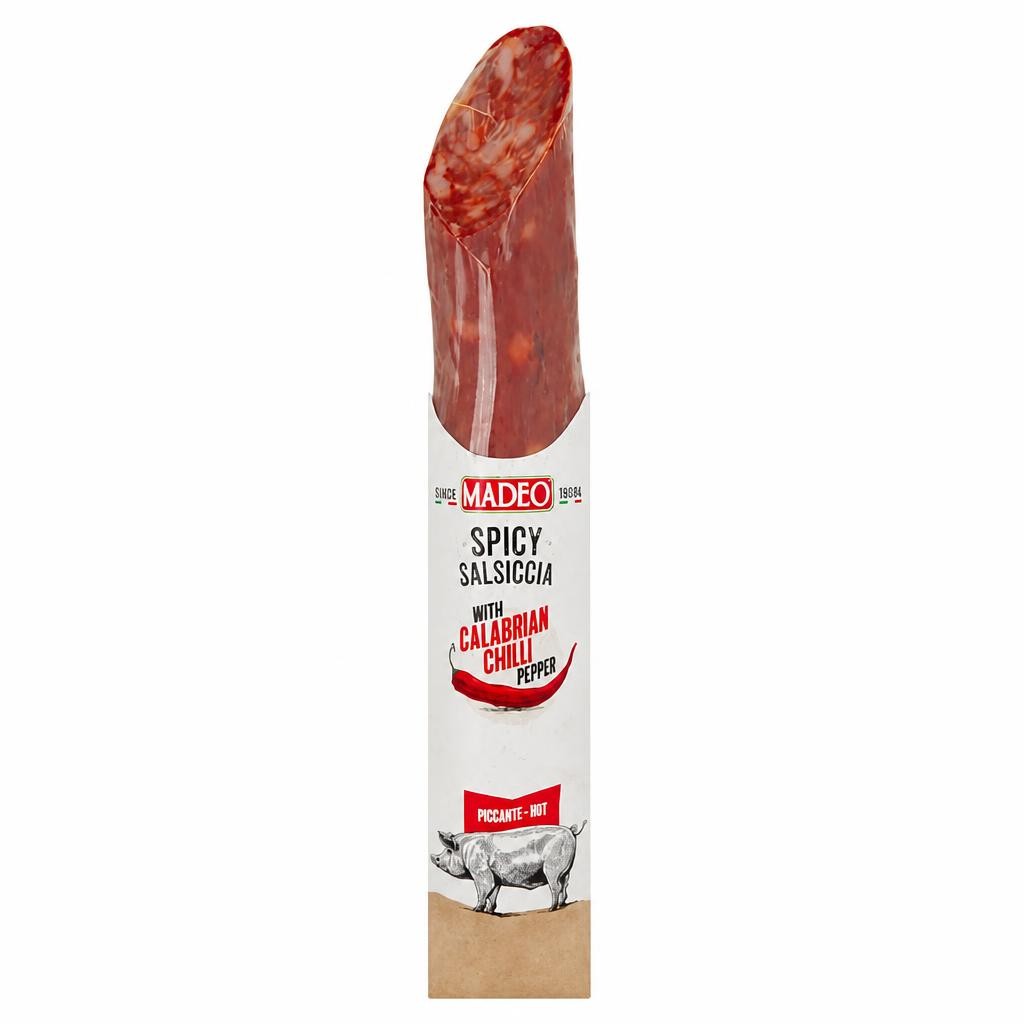 Madeo Spicy Salsiccia with Calabrian Chilli Pepper 170g