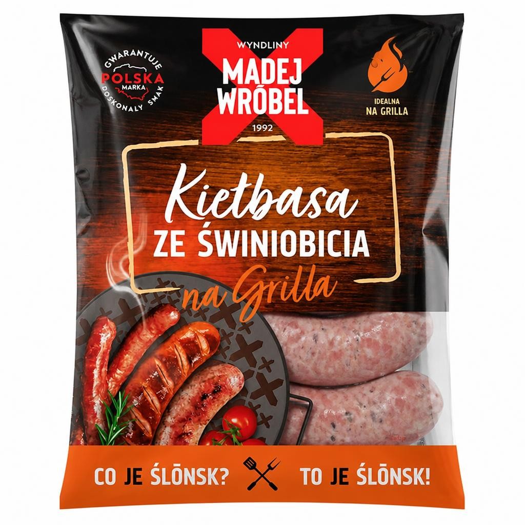 Madej Wrobel Polish White Sausage Map 500g