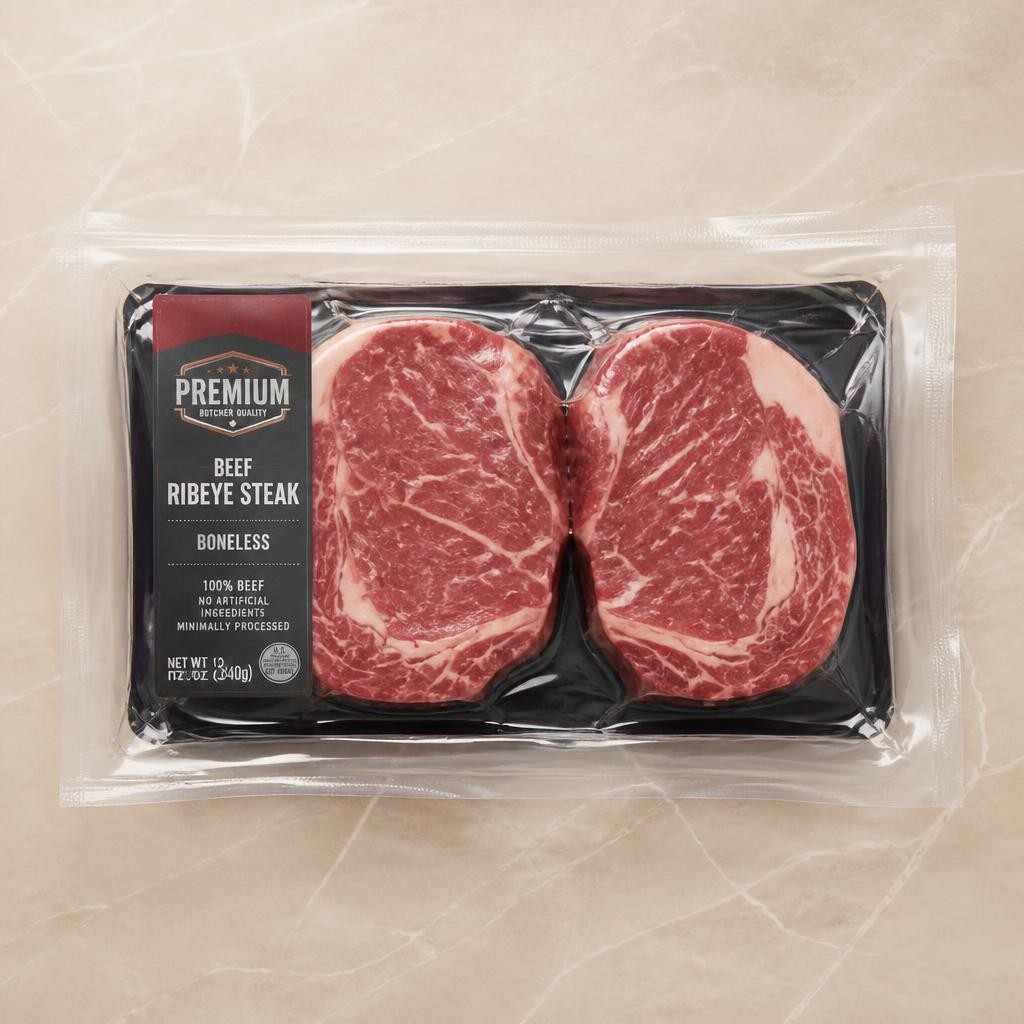 Sainsbury's 4 x 400g Aberdeen Angus Thick Cut Ribeye Steaks, Taste the Difference