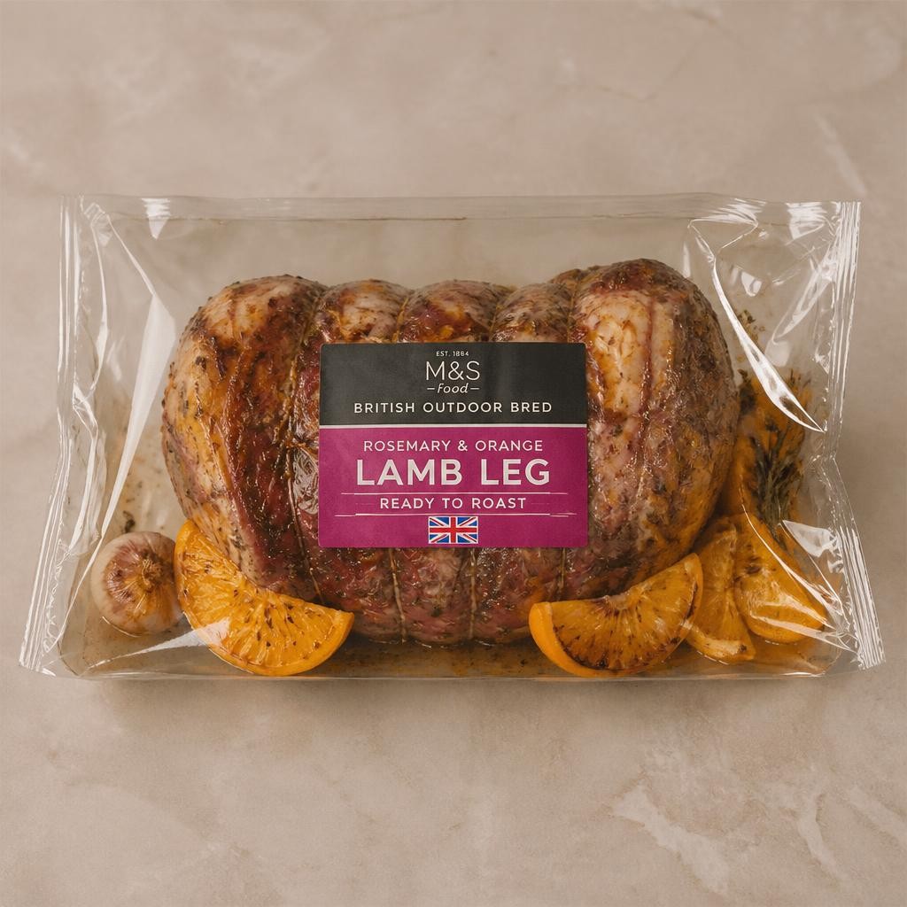 Sainsbury's Spiced Welsh Hill Leg of Lamb, Taste the Difference 1.28kg