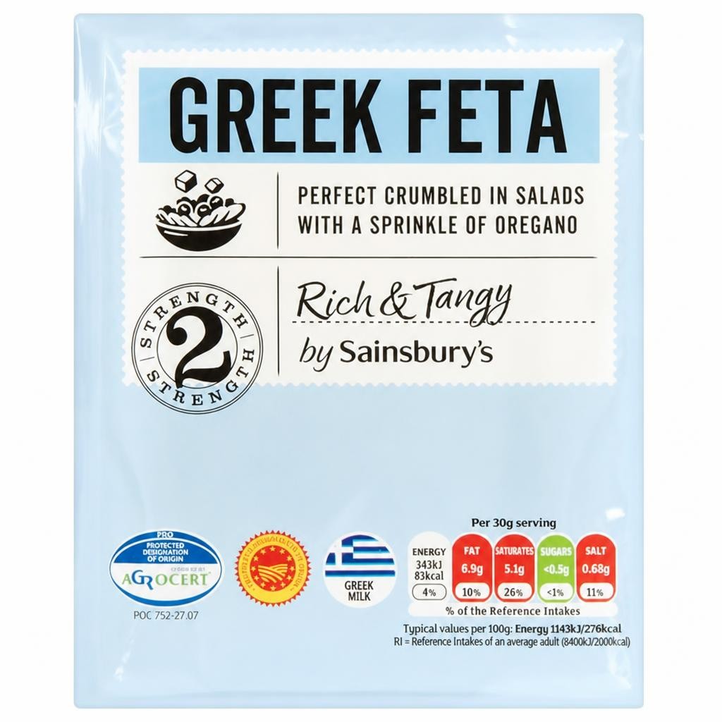 Sainsbury's Greek Feta Cheese 200g
