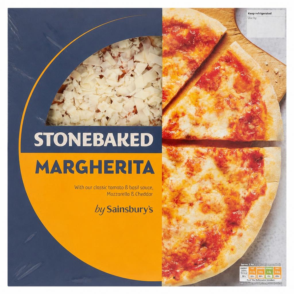 Sainsbury's Stonebaked Margherita Pizza 265g