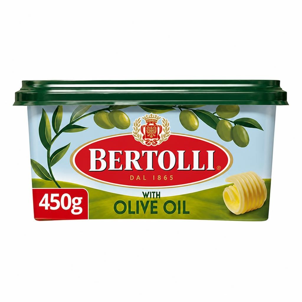 Bertolli Olive Oil Alternative to Spreadable Butter 450g