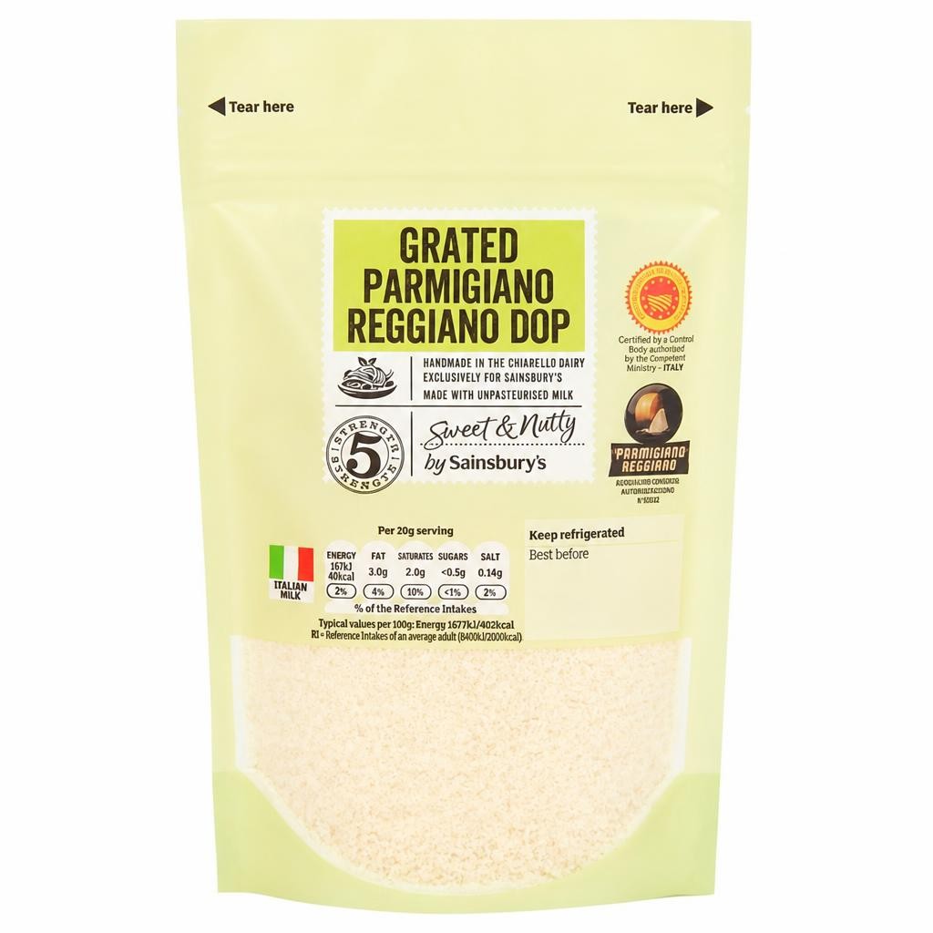 Sainsbury's Grated Parmesan Cheese 120g