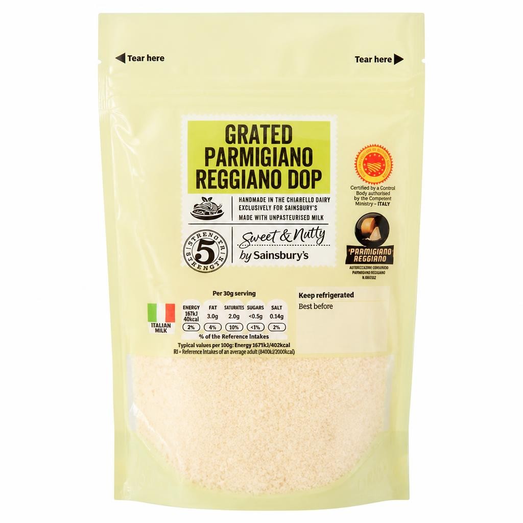 Sainsbury's Grated Parmesan Cheese 120g