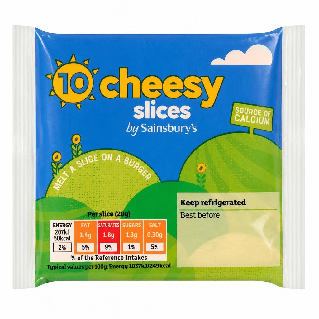 Sainsbury's Cheesy Slices x10 200g