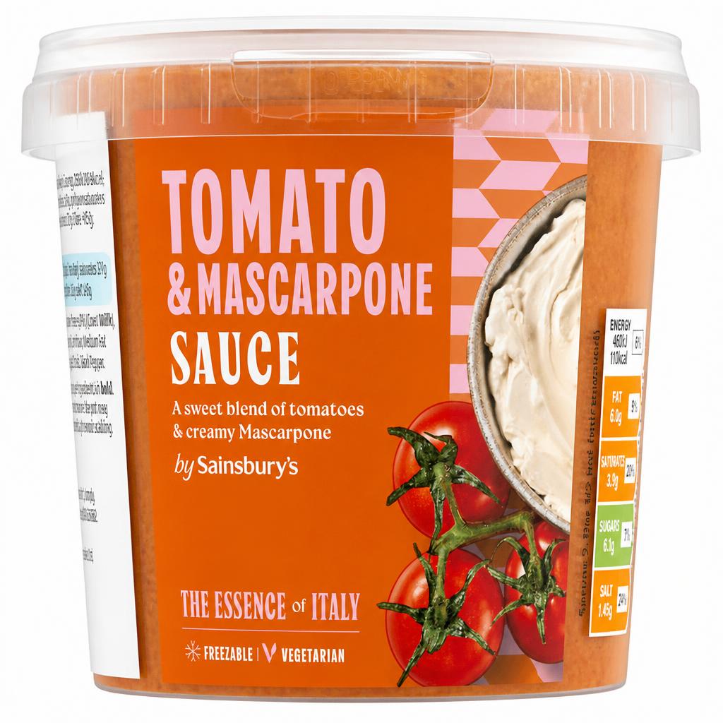 Sainsbury's Tomato & Mascarpone Sauce 350g (Serves 2)
