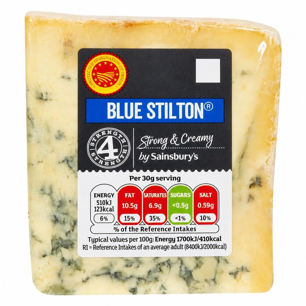 Sainsbury's Stilton Blue Cheese 220g