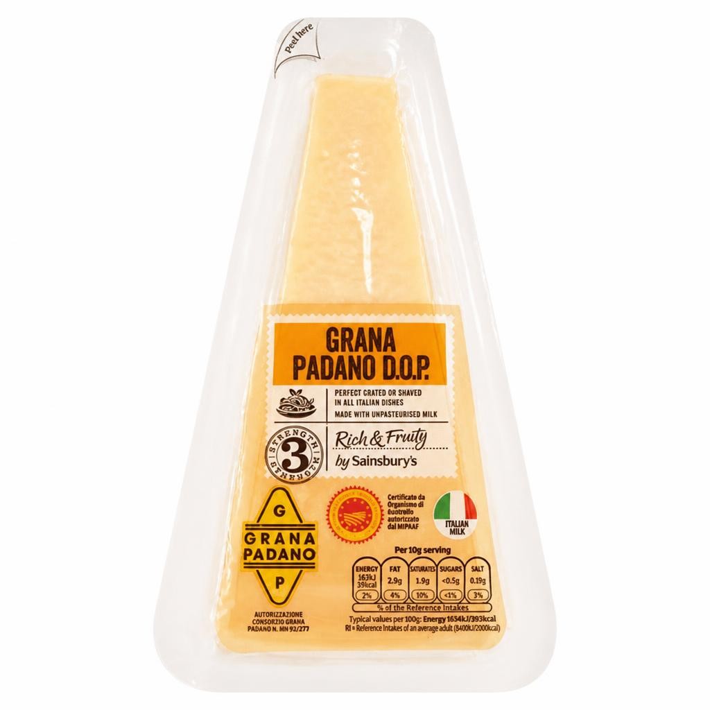 Sainsbury's Grana Padano Cheese 200g