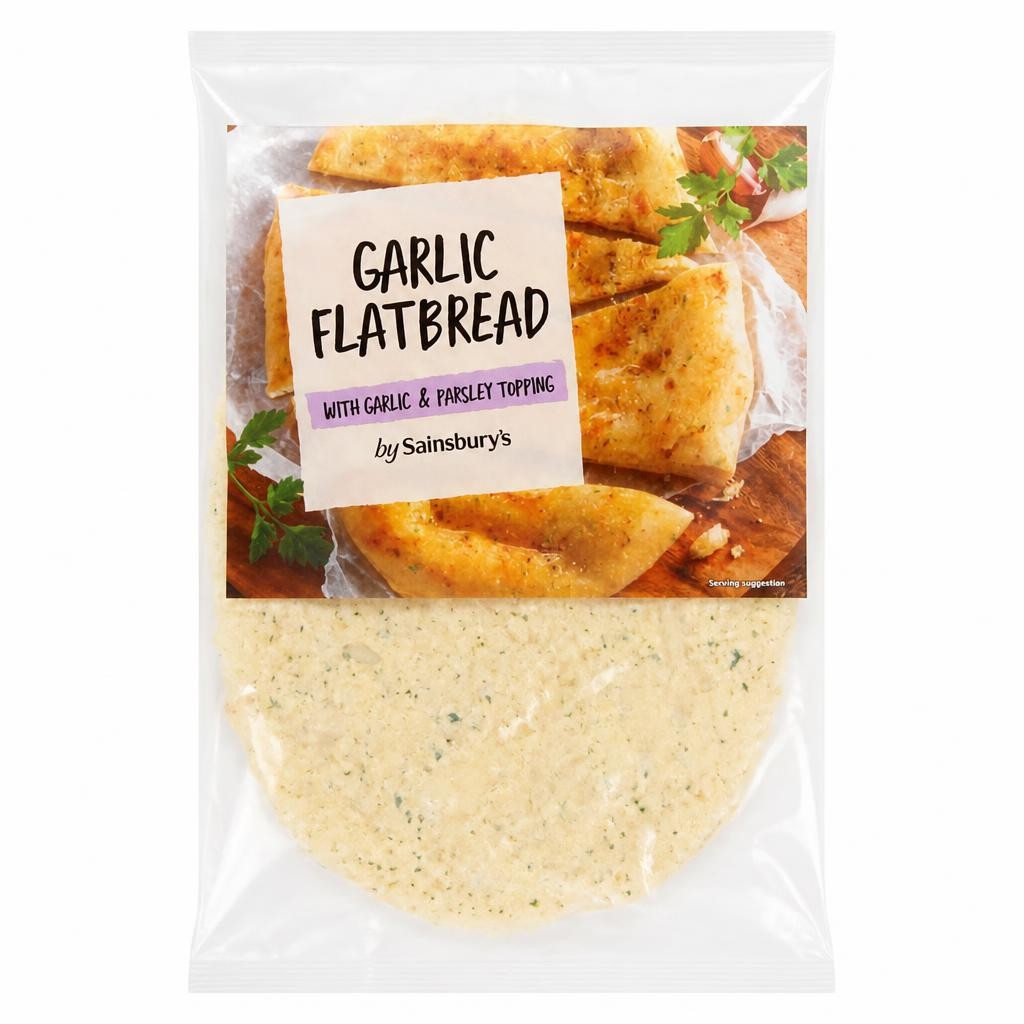 Sainsbury's Garlic Flatbread 210g