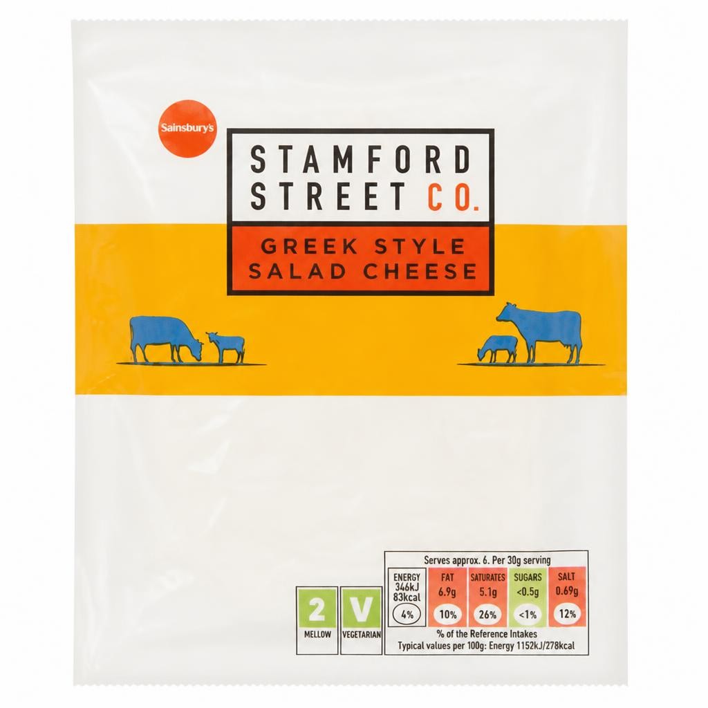 Stamford Street Co. Greek Style Salad Cheese 200g