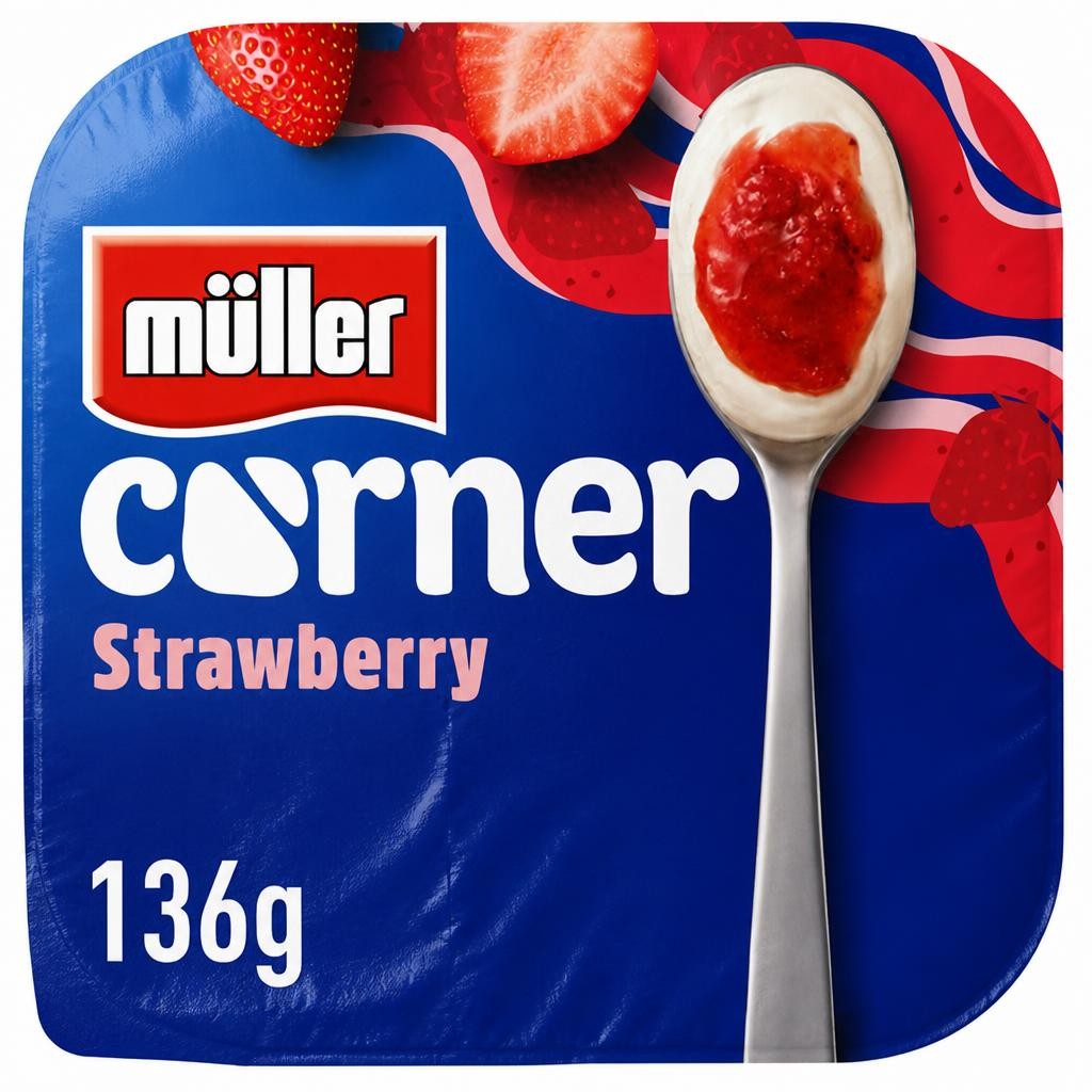 Müller Corner Strawberry Yogurt 136g