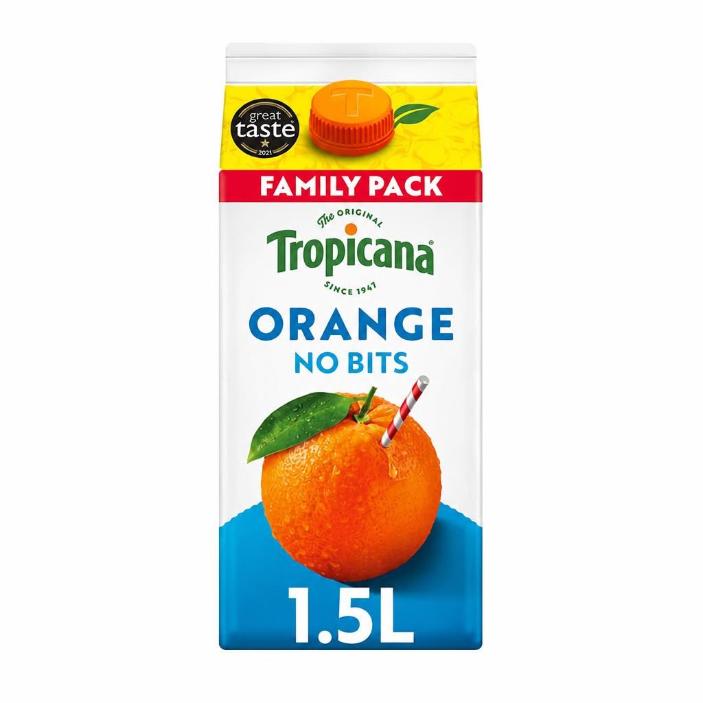 Tropicana Smooth Orange Fruit Juice 1.5L