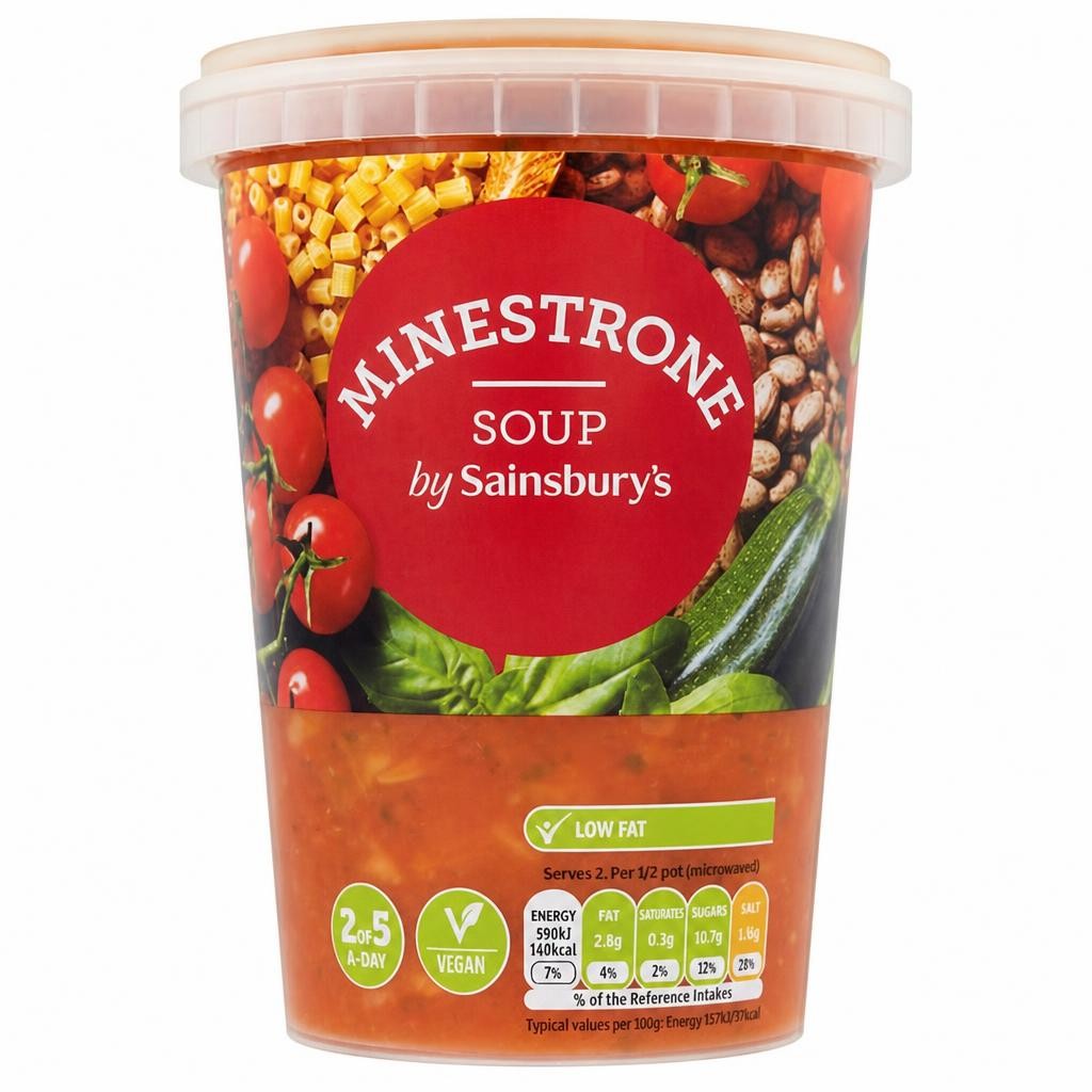 Sainsbury's Minestrone Soup 600g