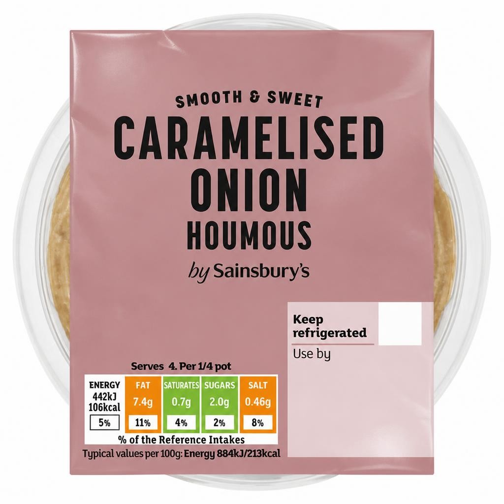 Sainsbury's Caramelised Onion Houmous 200g