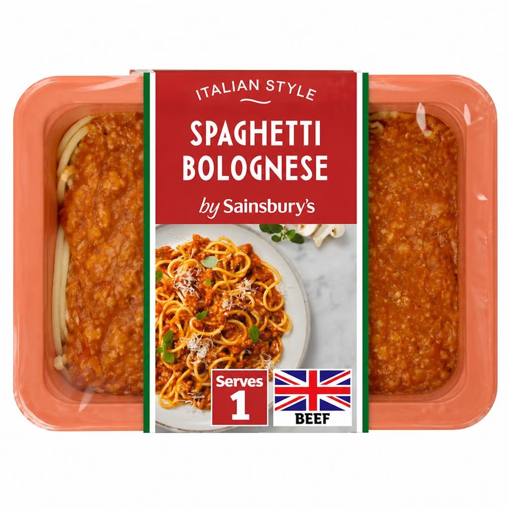 Sainsbury's Spaghetti Bolognese Ready Meal For 1 400g