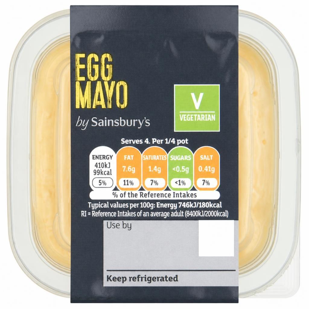 Sainsbury's Egg Mayo Deli Filler 220g