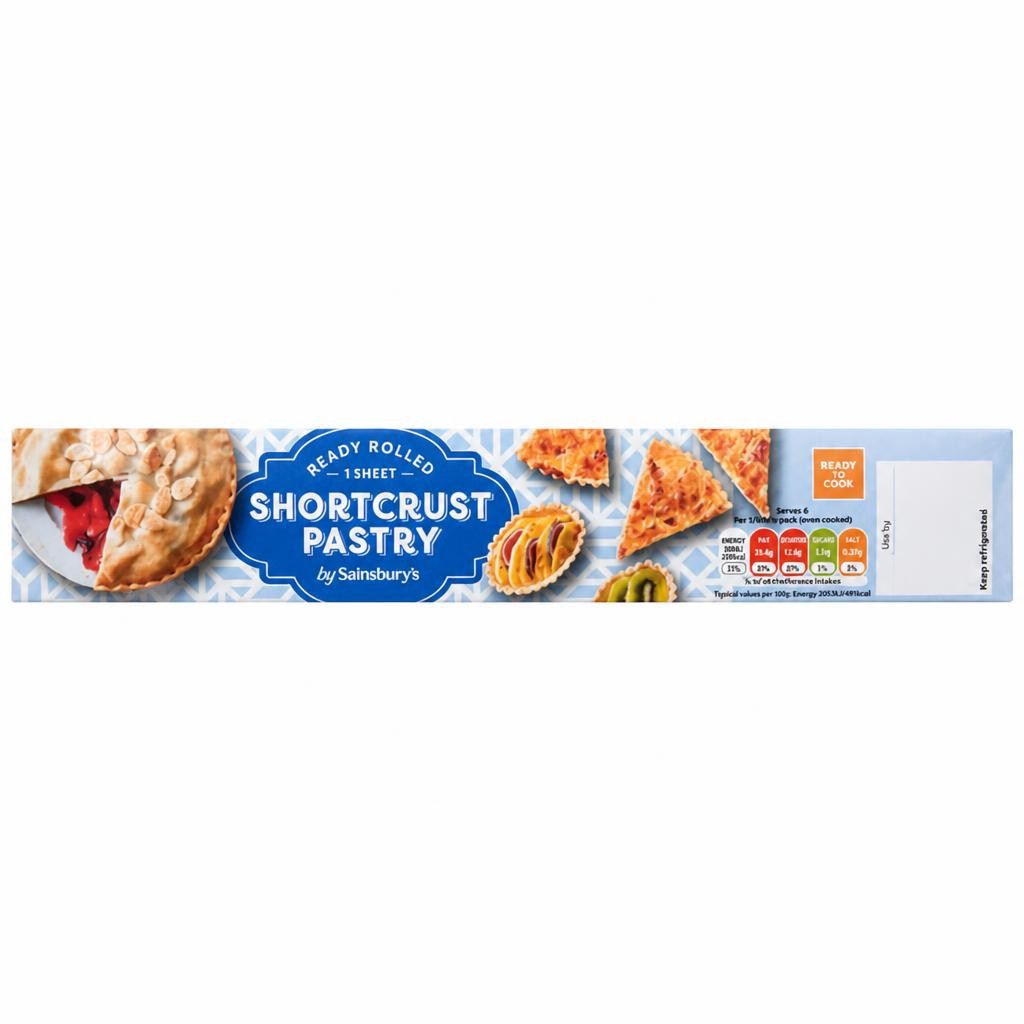 Sainsbury's Ready Rolled Shortcrust Pastry 320g