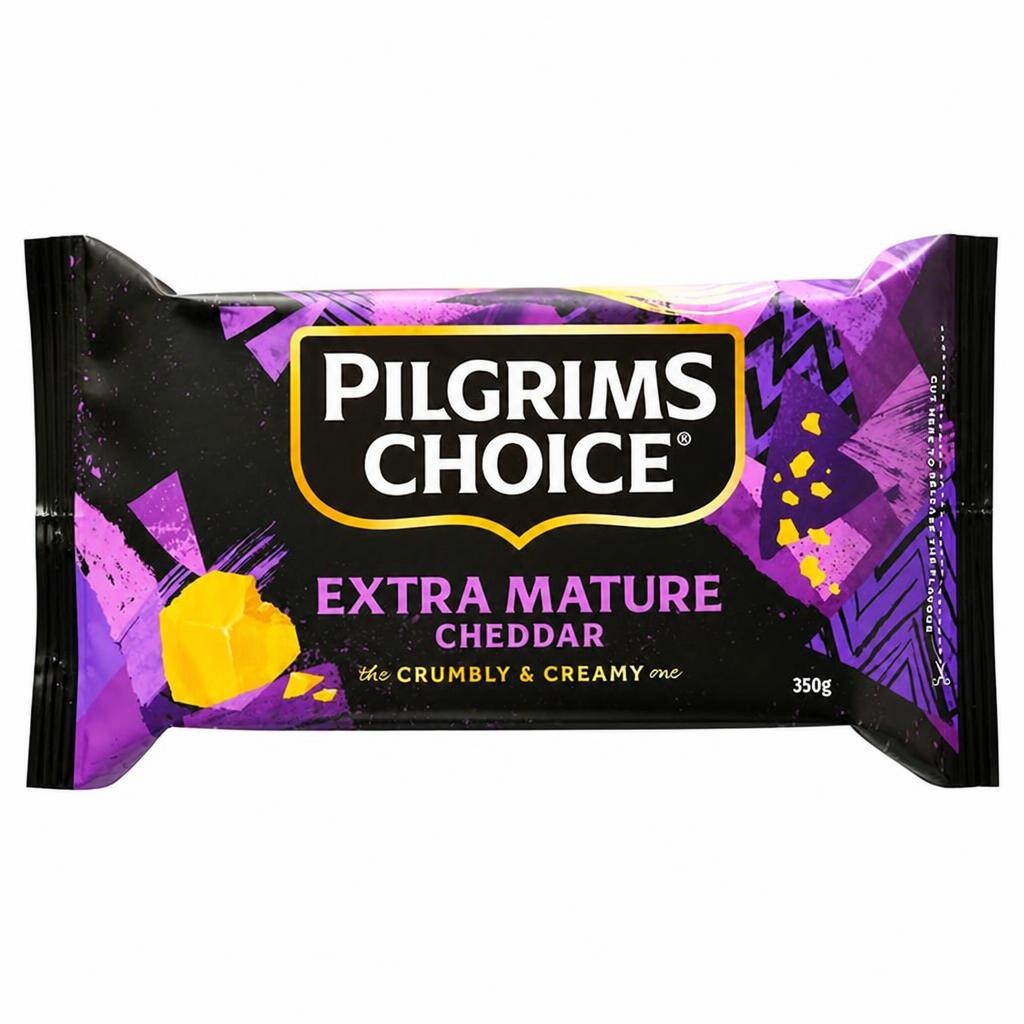 Pilgrims Choice Extra Mature Cheddar Cheese 350g