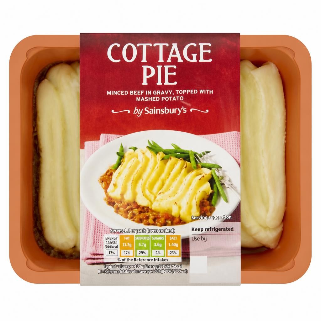 Sainsbury's Cottage Pie 400g (Serves 1)