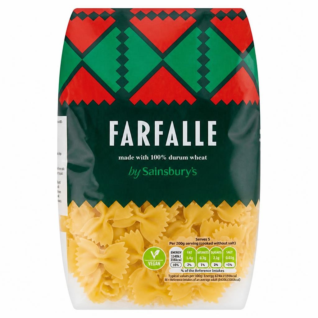 Sainsbury's Farfalle Pasta 500g
