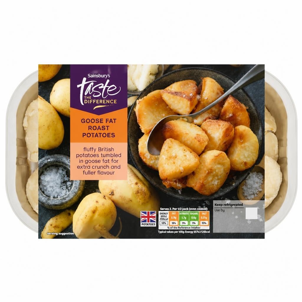 Sainsbury's Chunky Roast Potatoes, Taste the Difference 450g