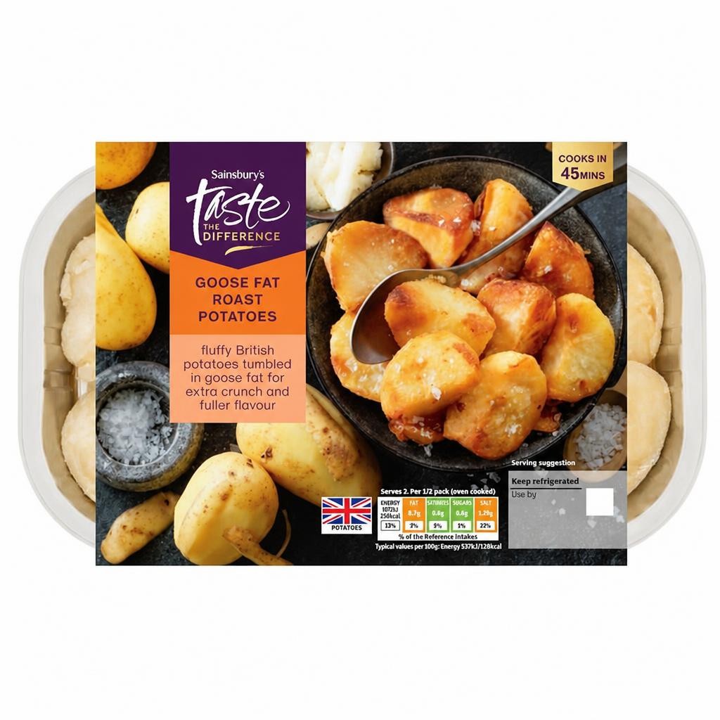 Sainsbury's Chunky Roast Potatoes, Taste the Difference 450g