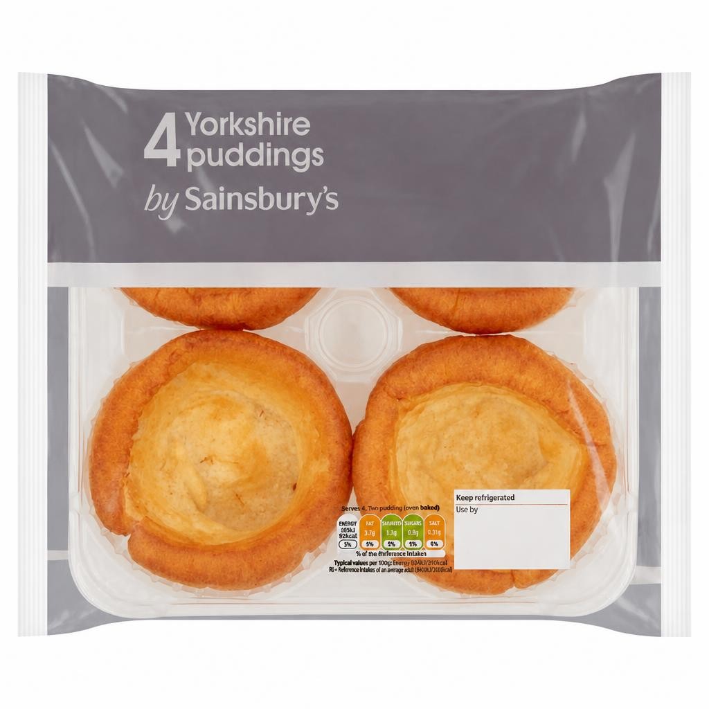Sainsbury's Yorkshire Puddings x4 168g
