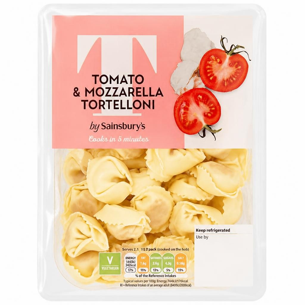 Sainsbury's Tomato & Mozzarella Tortelloni 300g