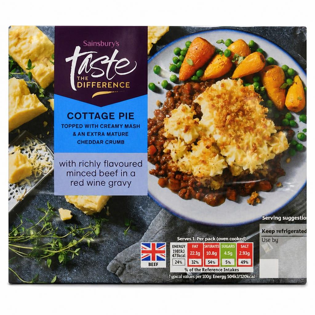 Sainsbury's Cottage Pie, Taste the Difference 400g (Serves 1)