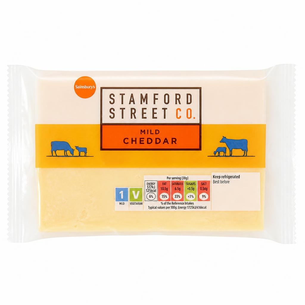 Stamford Street Co. Mild Cheddar 600g