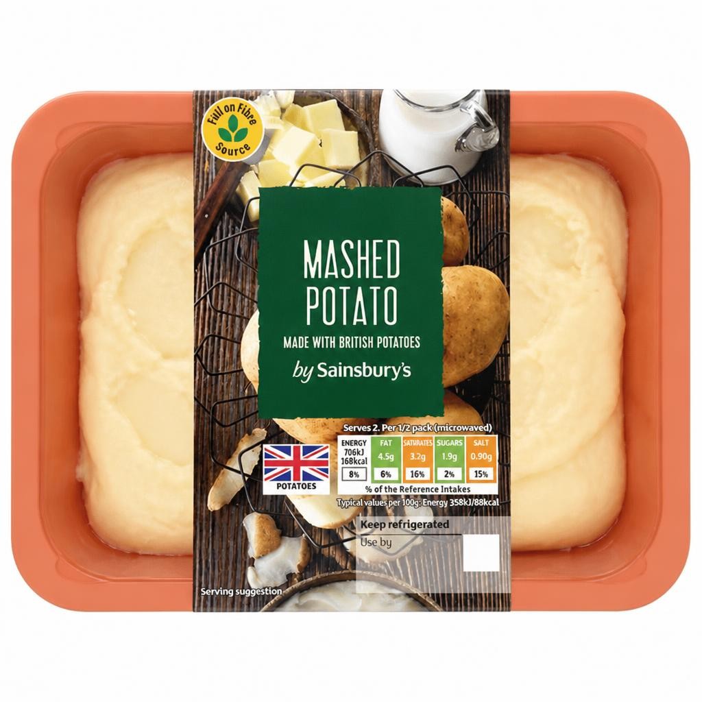 Sainsbury's Mashed Potato 400g