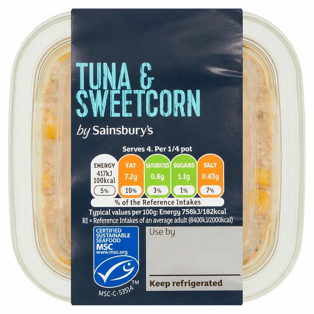 Sainsbury's Tuna & Sweetcorn Deli Filler 220g