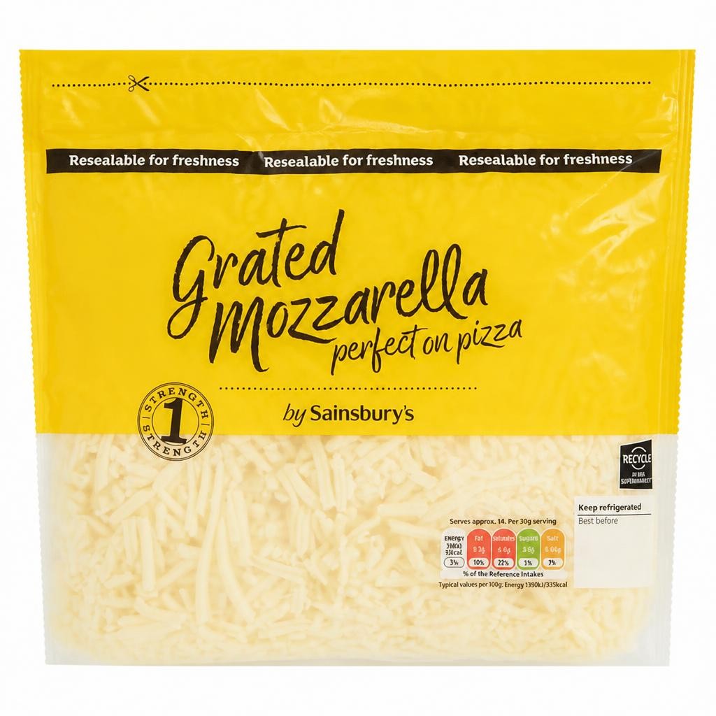 Sainsbury's Grated Mozzarella Cheese 500g