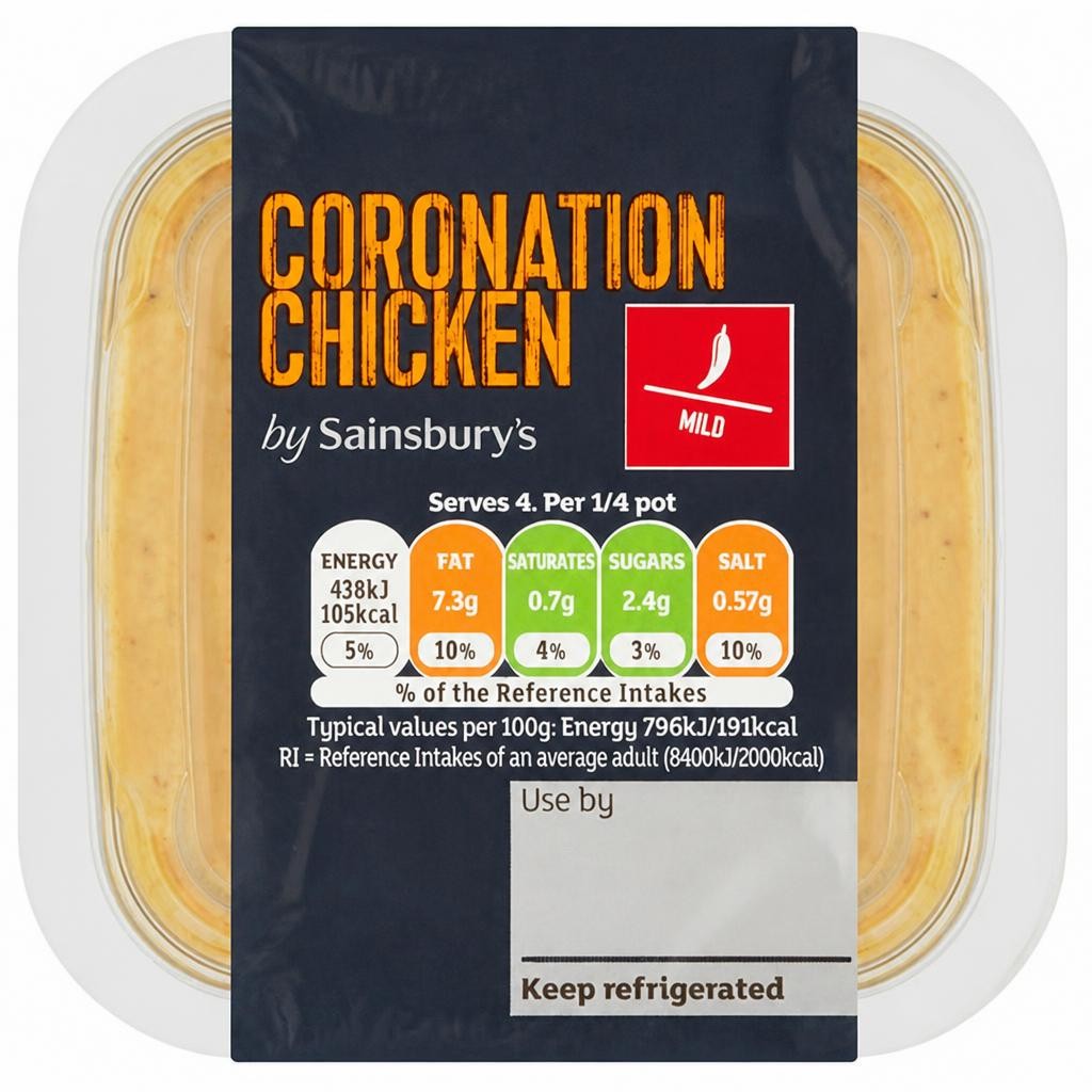Sainsbury's Coronation Chicken Deli Filler 220g