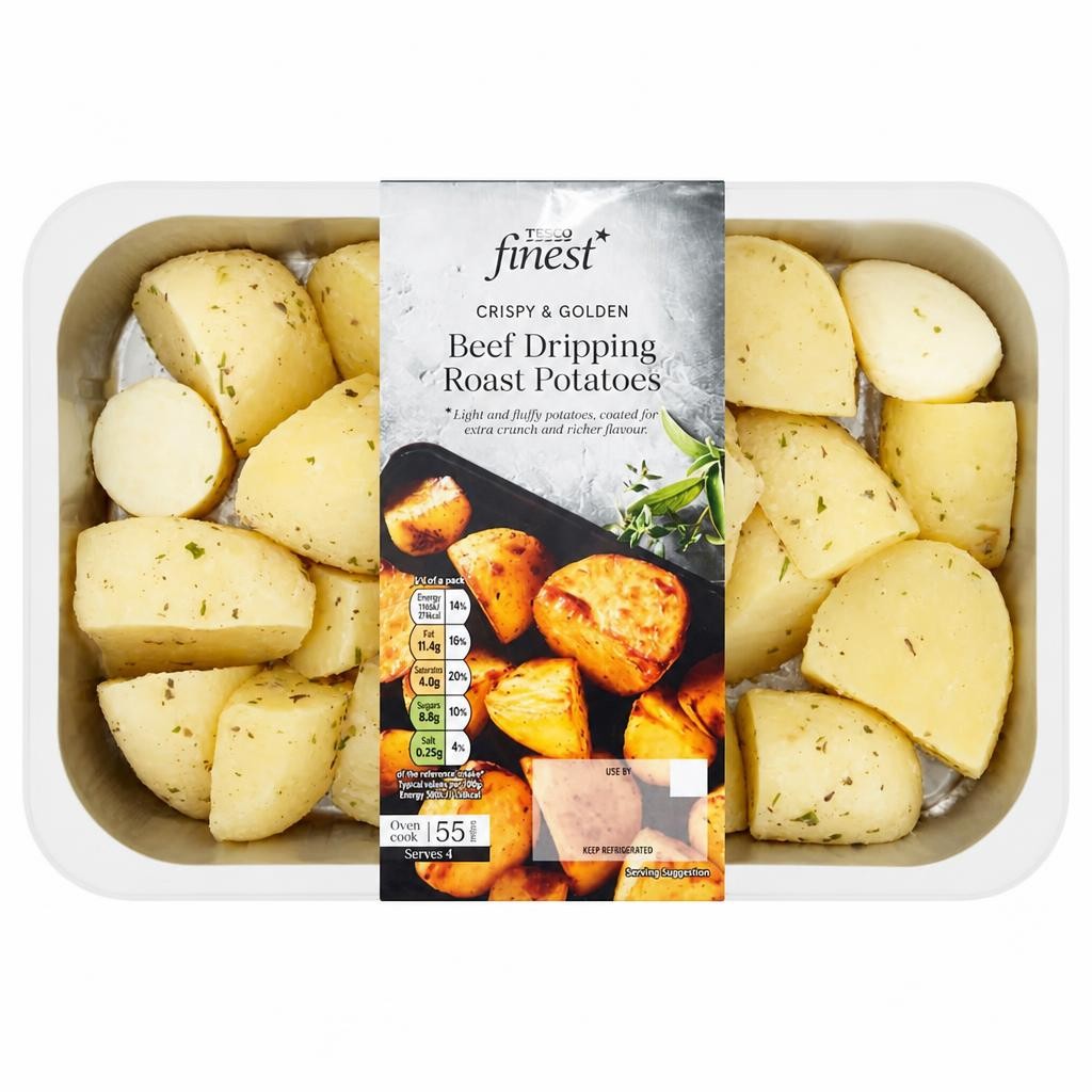 Tesco Finest Beef Dripping Roast Potatoes 800G
