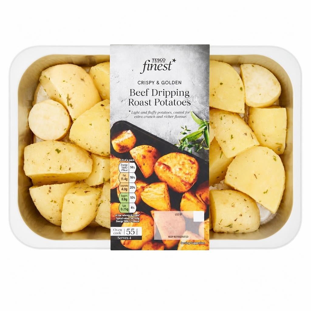 Tesco Finest Beef Dripping Roast Potatoes 800G