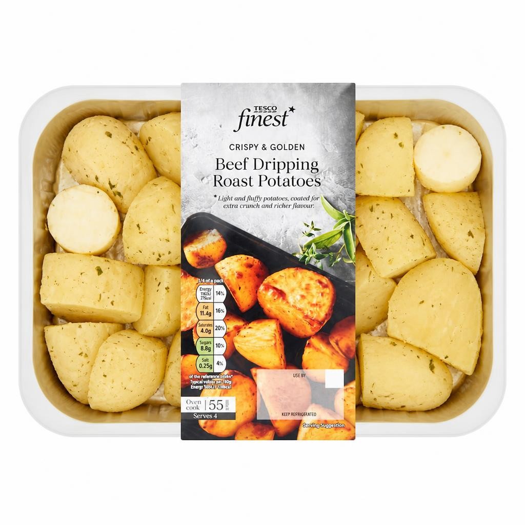 Tesco Finest Beef Dripping Roast Potatoes 800G